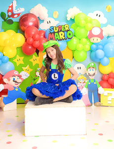 Tutu Inspirado en Luigi de Mario Bros