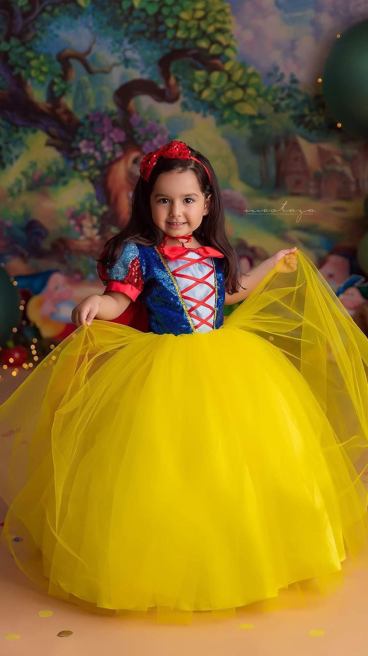 Blanca Nieves Vestido Gala