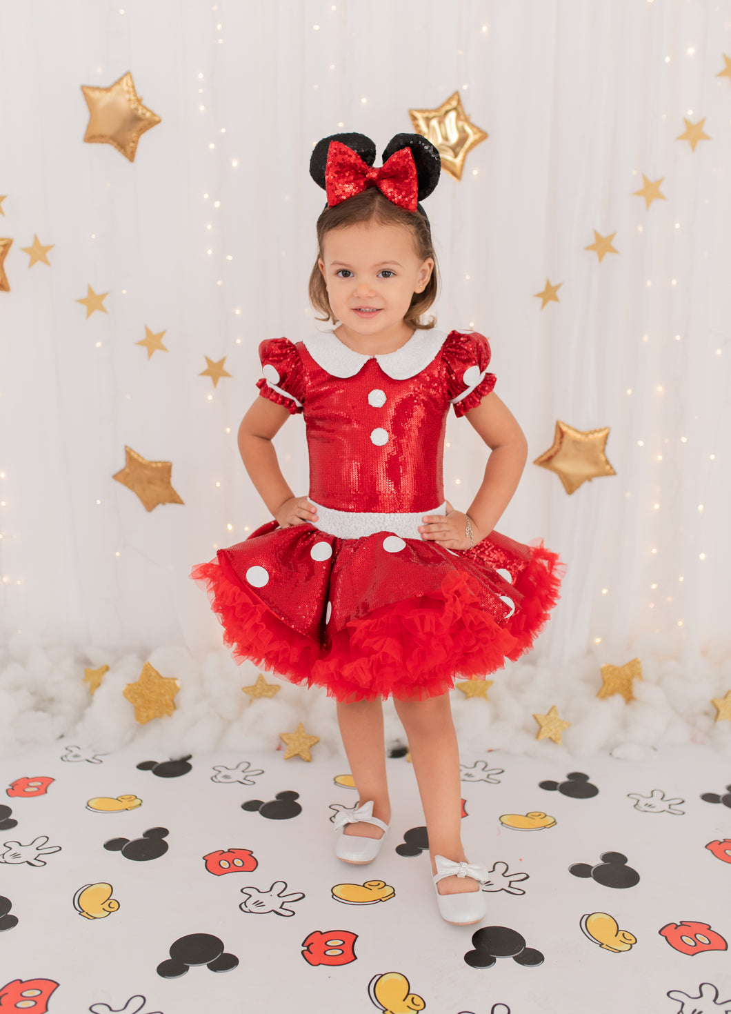 New Minnie Tutu Rojo