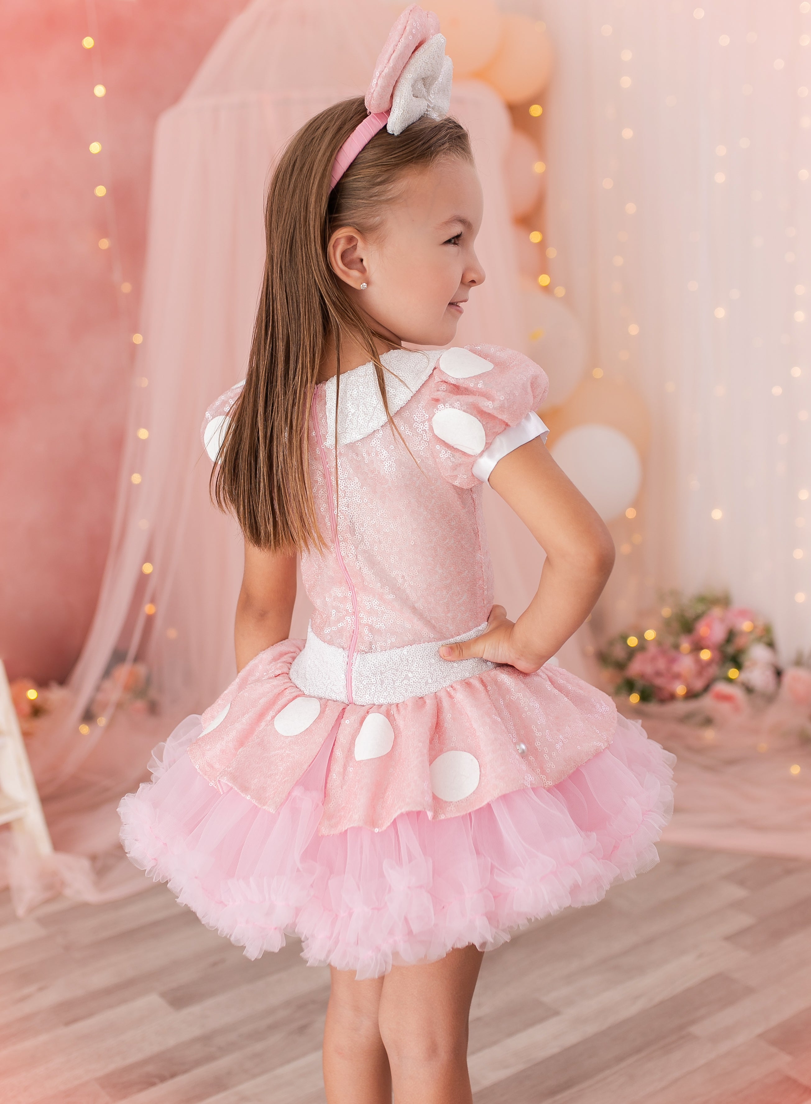 New Minnie Tutu Rosa
