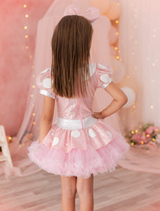 New Minnie Tutu Rosa