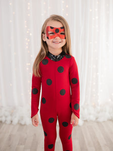 Lady Bug JumpSuit